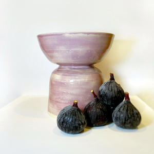 About Nika Atelier - pink fig bowl. Contemporary handmade ceramic art in south africa