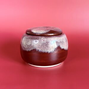 Handcrafted Red Jar
